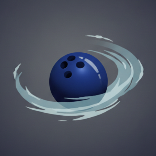 Superpower Bowling Icon